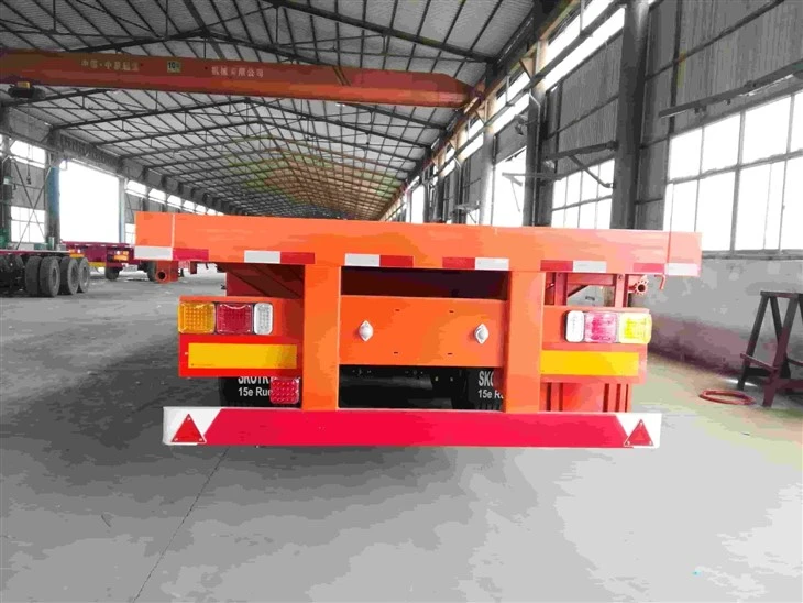 Best Price 3 Axle 40 FT Flatbed Truck Semi Trailer